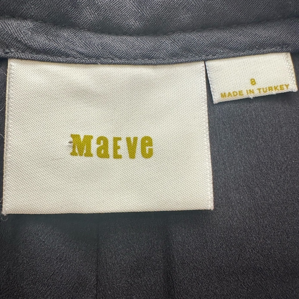 Anthropologie Maeve Jacquard Metallic Slim Trousers - Picture 10 of 11